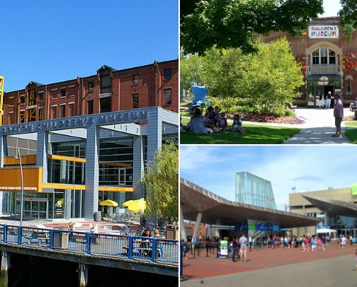 Must visit museums for kids in New England cover photo collage