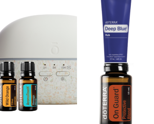 All Things Essential Oils cover photo collage