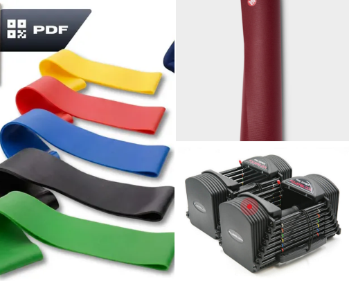 Must Have Workout Accessories for Beginners cover photo collage