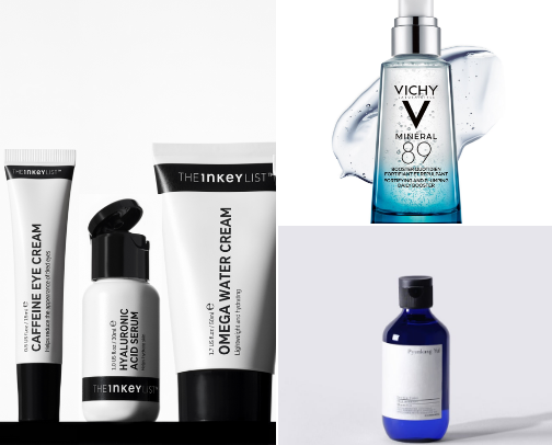 Sensitive skincare recommendations cover photo collage