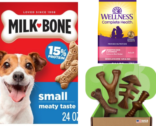 Crouton’s Approved Dog Toys and Treats cover photo collage