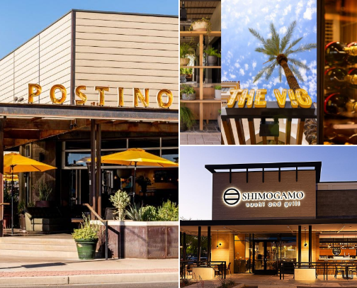 Gilbert, AZ food list cover photo collage