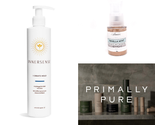 Crunchy personal care products cover photo collage