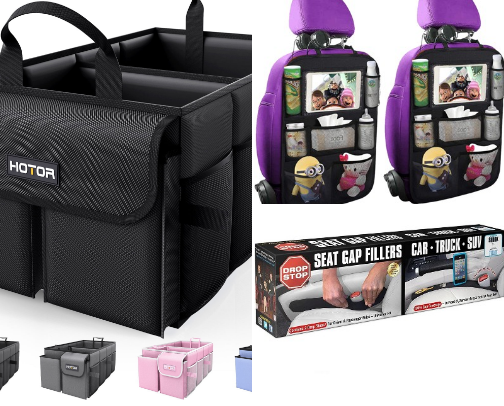 Road Trip Essentials: Car Travel Must-Haves for Long Drives cover photo collage