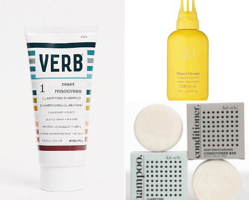Get rid of oily hair with these products!! cover photo collage