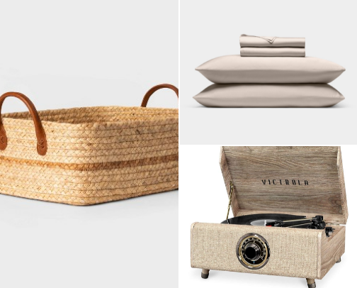 Cozy home items cover photo collage