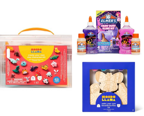 Best Selling DIY Art Kits and Creative Craft Supplies for Kids on Target cover photo collage