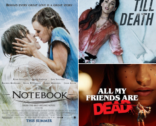 Movie recommendation cover photo collage