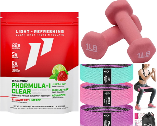 Essential for Weight Loss and Building Muscle cover photo collage