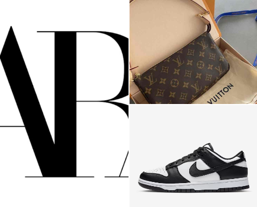 My favourite clothing stores and wardrobe cover photo collage