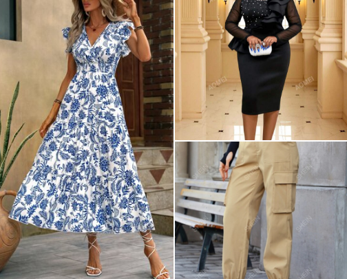 Dress cover photo collage