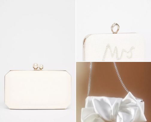 Where to buy and which handbags to choose for the bride and wedding 🙌🏻👰🏼‍♀️💍💒 cover photo collage