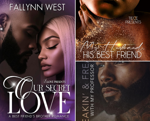 Weekend TBR cover photo collage