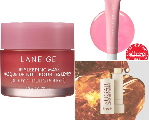 Lip Care & Overnight Masks cover photo collage
