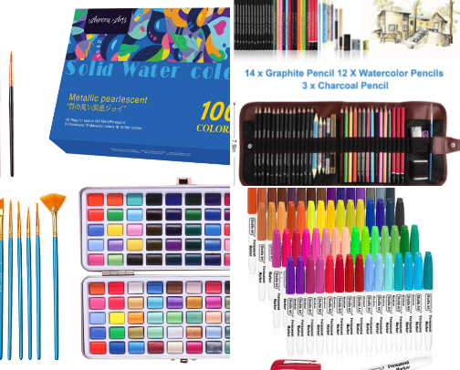 Arts, Crafts & Musical Acts cover photo collage