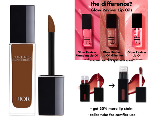 Dark Skin MakeUP cover photo collage