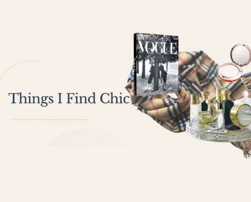 Things I Find Chic cover photo collage