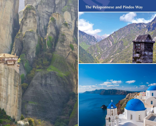 Hiking in Greece cover photo collage