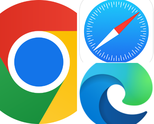 Most Popular Internet Browsers cover photo collage