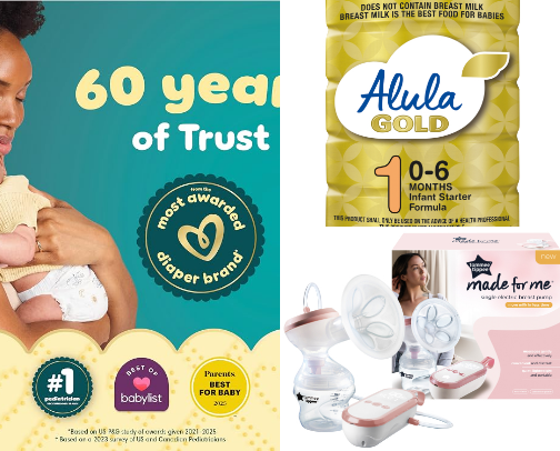 First time mommy must haves cover photo collage
