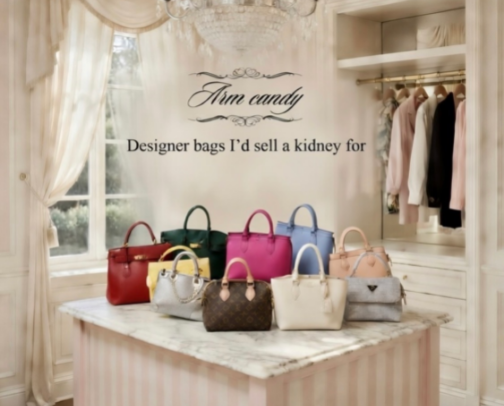 Arm Candy cover photo collage