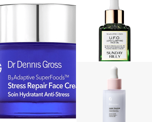 My go-to beauty products cover photo collage