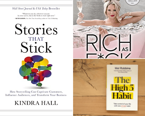 Must read books for business success and personal growth cover photo collage