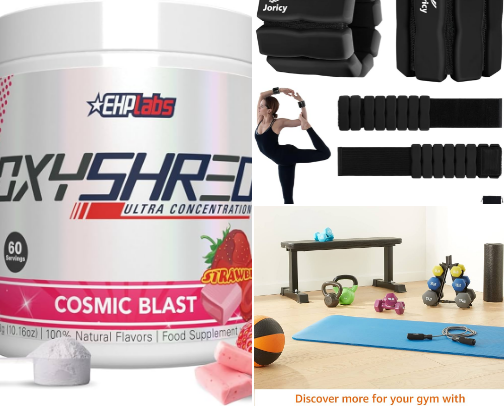 My Exercise Necessities cover photo collage