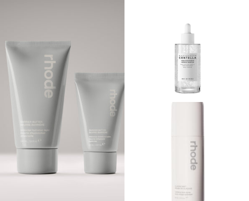 skincare essentials cover photo collage