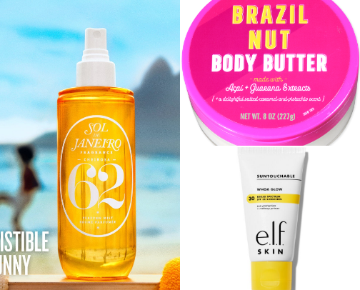 My favorite beauty recs cover photo collage