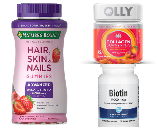 Best Supplements for Hair, Skin & Nails cover photo collage