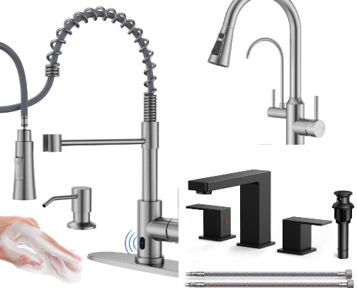 Modern Faucet for a Home Upgrade cover photo collage