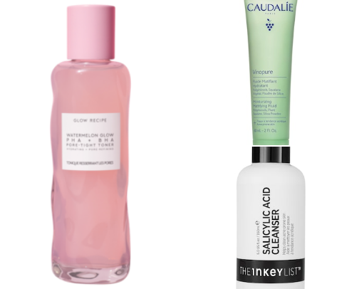 Morning skincare routine 2025. cover photo collage