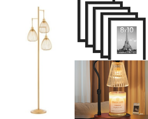 cozy home essentials cover photo collage