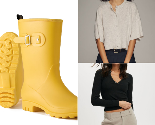 My Fall Clothing Picks - Sweaters, Cardigans, Jackets, Boots, Scarves, etc. cover photo collage