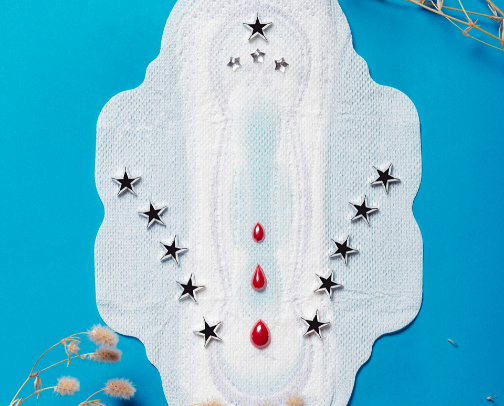 Period Bliss: Your Guide to Comfort, Care, and Coziness cover photo collage