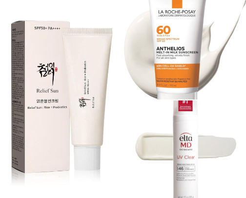 Summer Skincare & Sunscreen Essentials for Hot Days ☀️ cover photo collage
