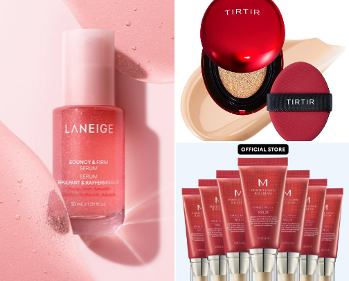 ​✨ The Ultimate K-Beauty Makeup Guide for that Juicy "Glass Skin" Look ✨ cover photo collage
