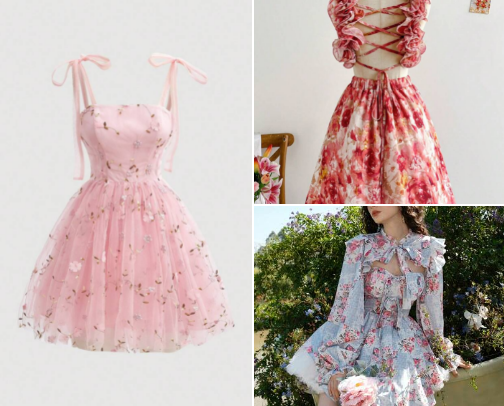 Dresses and suits that I had found and truly amaze me. cover photo collage