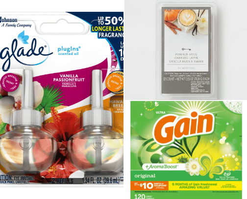Household necessities cover photo collage