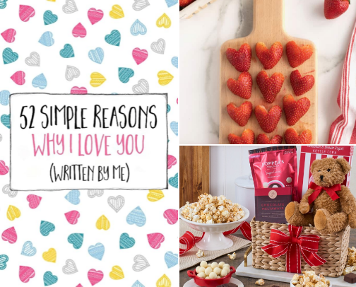 Operation Spoil Him for Valentine's Day! cover photo collage
