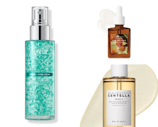 worth the hype (korean skincare version) cover photo collage