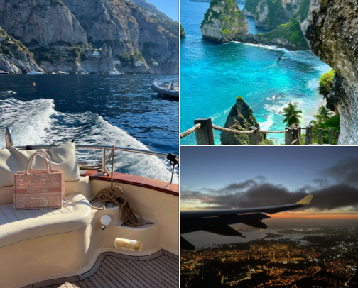 Passport to Paradise✈️ 🗺️ cover photo collage