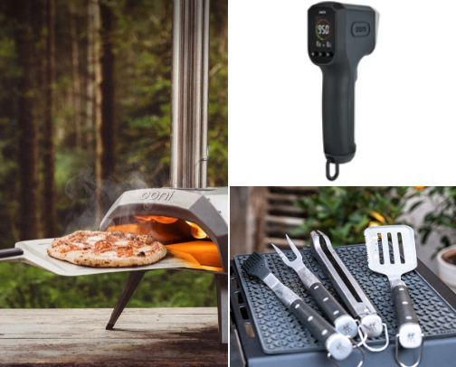 Outdoor cooking cover photo collage