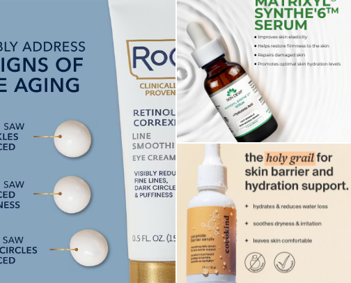 Affordable Skincare cover photo collage