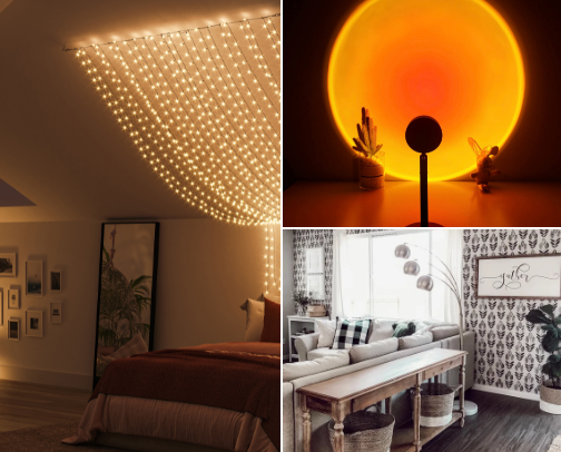Pinterest - worthy room decor for less 💸 cover photo collage