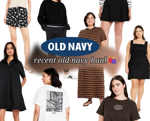 Recent Old Navy Haul 🛍️ cover photo collage