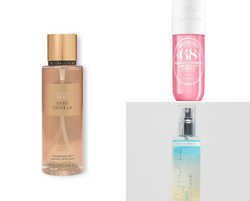 The Ultimate Fragrance Library: From Body Mists to Luxury Perfumes🤍 cover photo collage