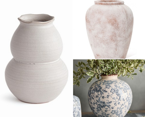 Large Statement Vases cover photo collage