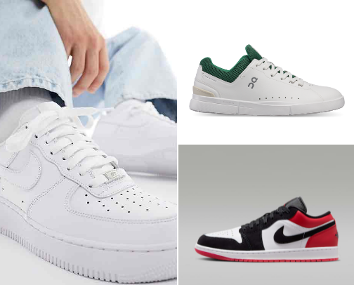 👟7 Black & White Sneakers I’m Obsessed With cover photo collage